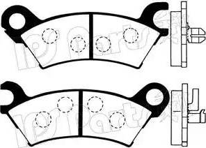 IPS Parts IBD-1303 - Kit de plaquettes de frein, frein à disque cwaw.fr