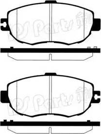 IPS Parts IBD-1295 - Kit de plaquettes de frein, frein à disque cwaw.fr