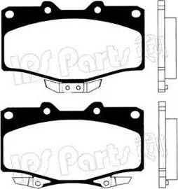 IPS Parts IBD-1291 - Kit de plaquettes de frein, frein à disque cwaw.fr