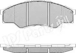 IPS Parts IBD-1217 - Kit de plaquettes de frein, frein à disque cwaw.fr