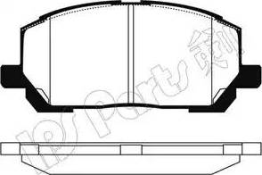 IPS Parts IBD-1279 - Kit de plaquettes de frein, frein à disque cwaw.fr