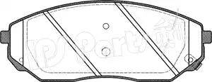 IPS Parts IBD-1K08 - Kit de plaquettes de frein, frein à disque cwaw.fr