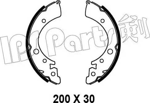 IPS Parts IBL-4409 - Mâchoire de frein cwaw.fr