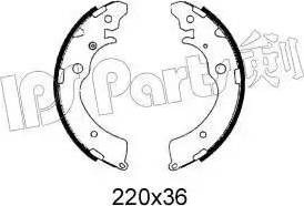 IPS Parts IBL-4411 - Mâchoire de frein cwaw.fr