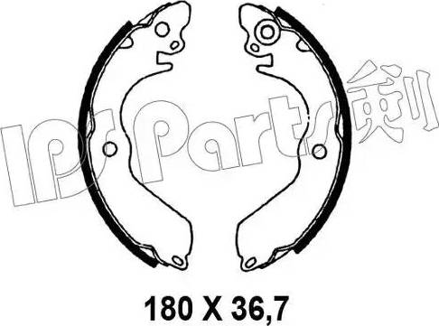 IPS Parts IBL-4587 - Mâchoire de frein cwaw.fr