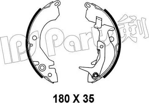 IPS Parts IBL-4526 - Mâchoire de frein cwaw.fr