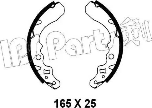 IPS Parts IBL-4608 - Mâchoire de frein cwaw.fr