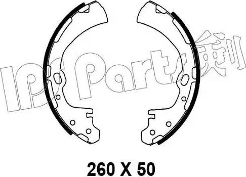 IPS Parts IBL-4138 - Mâchoire de frein cwaw.fr