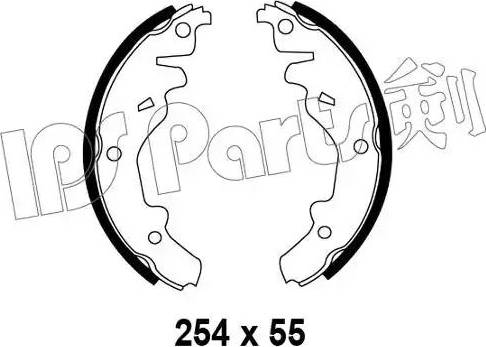 IPS Parts IBL-4342 - Mâchoire de frein cwaw.fr