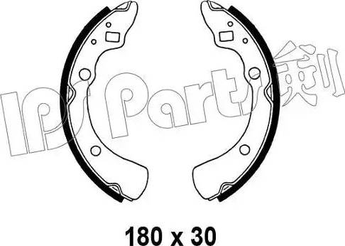 IPS Parts IBL-4316 - Mâchoire de frein cwaw.fr