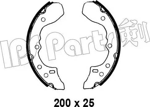 IPS Parts IBL-4327 - Mâchoire de frein cwaw.fr