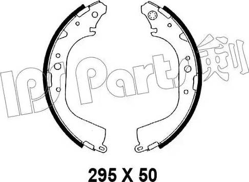 IPS Parts IBL-4246 - Mâchoire de frein cwaw.fr