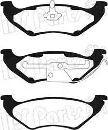 IPS Parts IBR-1994 - Kit de plaquettes de frein, frein à disque cwaw.fr