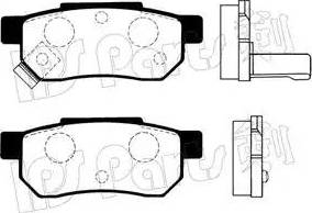 IPS Parts IBR-1404 - Kit de plaquettes de frein, frein à disque cwaw.fr