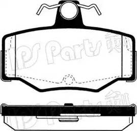 IPS Parts IBR-1015 - Kit de plaquettes de frein, frein à disque cwaw.fr