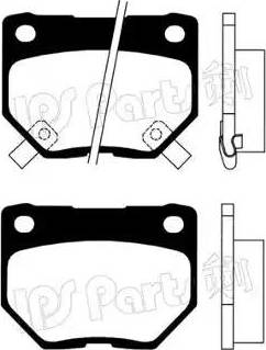 IPS Parts IBR-1129 - Kit de plaquettes de frein, frein à disque cwaw.fr