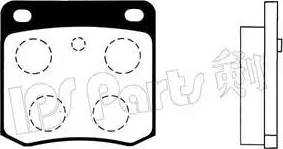 IPS Parts IBR-1120 - Kit de plaquettes de frein, frein à disque cwaw.fr