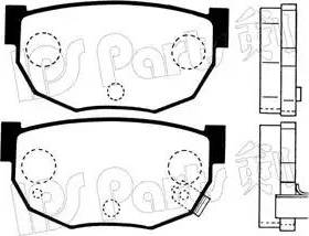 IPS Parts IBR-1122 - Kit de plaquettes de frein, frein à disque cwaw.fr