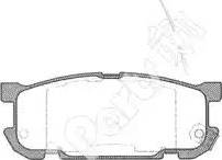 IPS Parts IBR-1345 - Kit de plaquettes de frein, frein à disque cwaw.fr