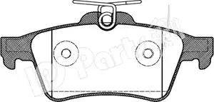 IPS Parts IBR-1301 - Kit de plaquettes de frein, frein à disque cwaw.fr