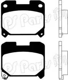 IPS Parts IBR-1294 - Kit de plaquettes de frein, frein à disque cwaw.fr