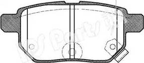 IPS Parts IBR-1297 - Kit de plaquettes de frein, frein à disque cwaw.fr