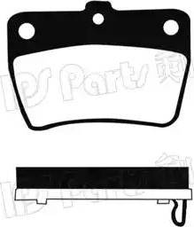 IPS Parts IBR-1256 - Kit de plaquettes de frein, frein à disque cwaw.fr