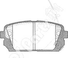 IPS Parts IBR-1K10 - Kit de plaquettes de frein, frein à disque cwaw.fr