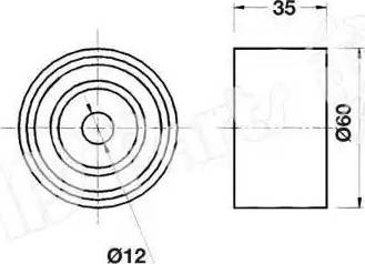 IPS Parts ITB-6905 - Tendeur de courroie, courroie de distribution cwaw.fr