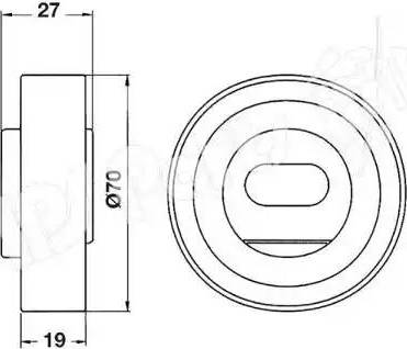 IPS Parts ITB-6409 - Tendeur de courroie, courroie de distribution cwaw.fr