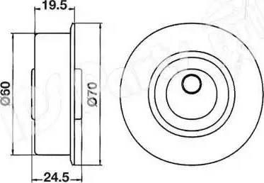 IPS Parts ITB-6506 - Tendeur de courroie, courroie de distribution cwaw.fr