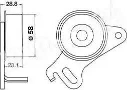 IPS Parts ITB-6500 - Tendeur de courroie, courroie de distribution cwaw.fr