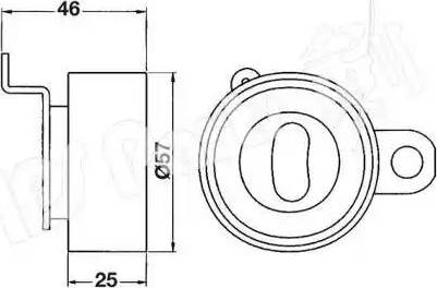 IPS Parts ITB-6226 - Tendeur de courroie, courroie de distribution cwaw.fr