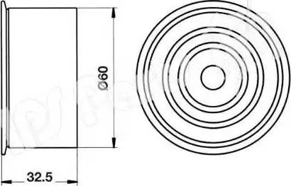 IPS Parts ITB-6708 - Tendeur de courroie, courroie de distribution cwaw.fr