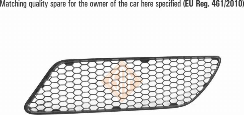 Isam 0302763 - Grille de ventilation, pare-chocs cwaw.fr