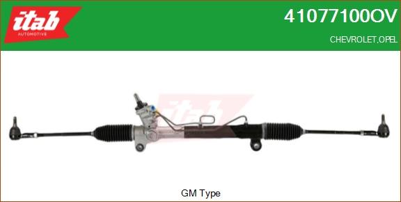 ITAB AUTOMOTIVE 41077100OV - Crémaillière de direction cwaw.fr