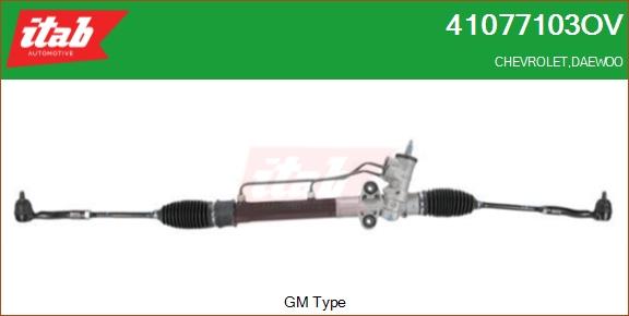 ITAB AUTOMOTIVE 41077103OV - Crémaillière de direction cwaw.fr