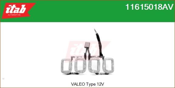 ITAB AUTOMOTIVE 11615018AV - Inducteur, démarreur cwaw.fr