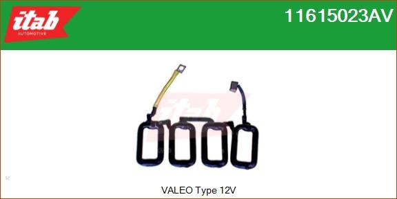 ITAB AUTOMOTIVE 11615023AV - Inducteur, démarreur cwaw.fr