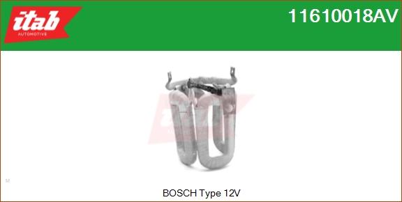 ITAB AUTOMOTIVE 11610018AV - Inducteur, démarreur cwaw.fr