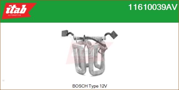 ITAB AUTOMOTIVE 11610039AV - Inducteur, démarreur cwaw.fr