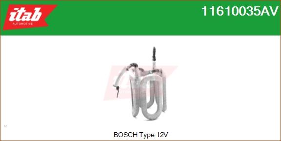 ITAB AUTOMOTIVE 11610035AV - Inducteur, démarreur cwaw.fr