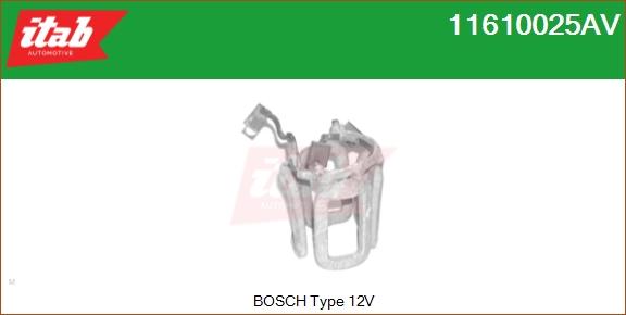 ITAB AUTOMOTIVE 11610025AV - Inducteur, démarreur cwaw.fr