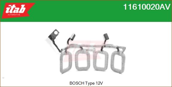 ITAB AUTOMOTIVE 11610020AV - Inducteur, démarreur cwaw.fr