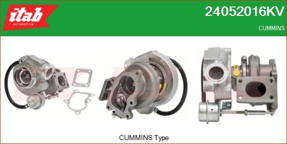 ITAB AUTOMOTIVE 24052016KV - Turbocompresseur, suralimentation cwaw.fr