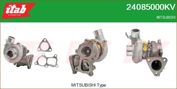 ITAB AUTOMOTIVE 24085000KV - Turbocompresseur, suralimentation cwaw.fr