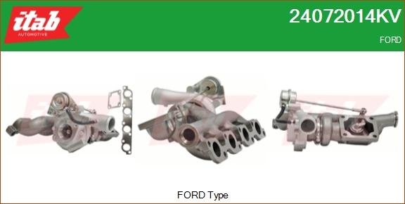 ITAB AUTOMOTIVE 24072014KV - Turbocompresseur, suralimentation cwaw.fr