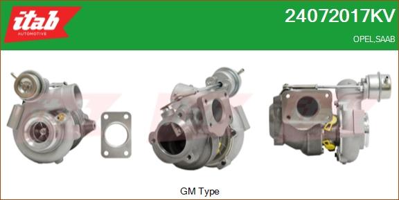 ITAB AUTOMOTIVE 24072017KV - Turbocompresseur, suralimentation cwaw.fr