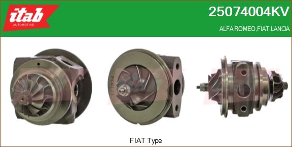 ITAB AUTOMOTIVE 25074004KV - Carter central, compresseur cwaw.fr