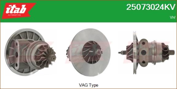 ITAB AUTOMOTIVE 25073024KV - Carter central, compresseur cwaw.fr